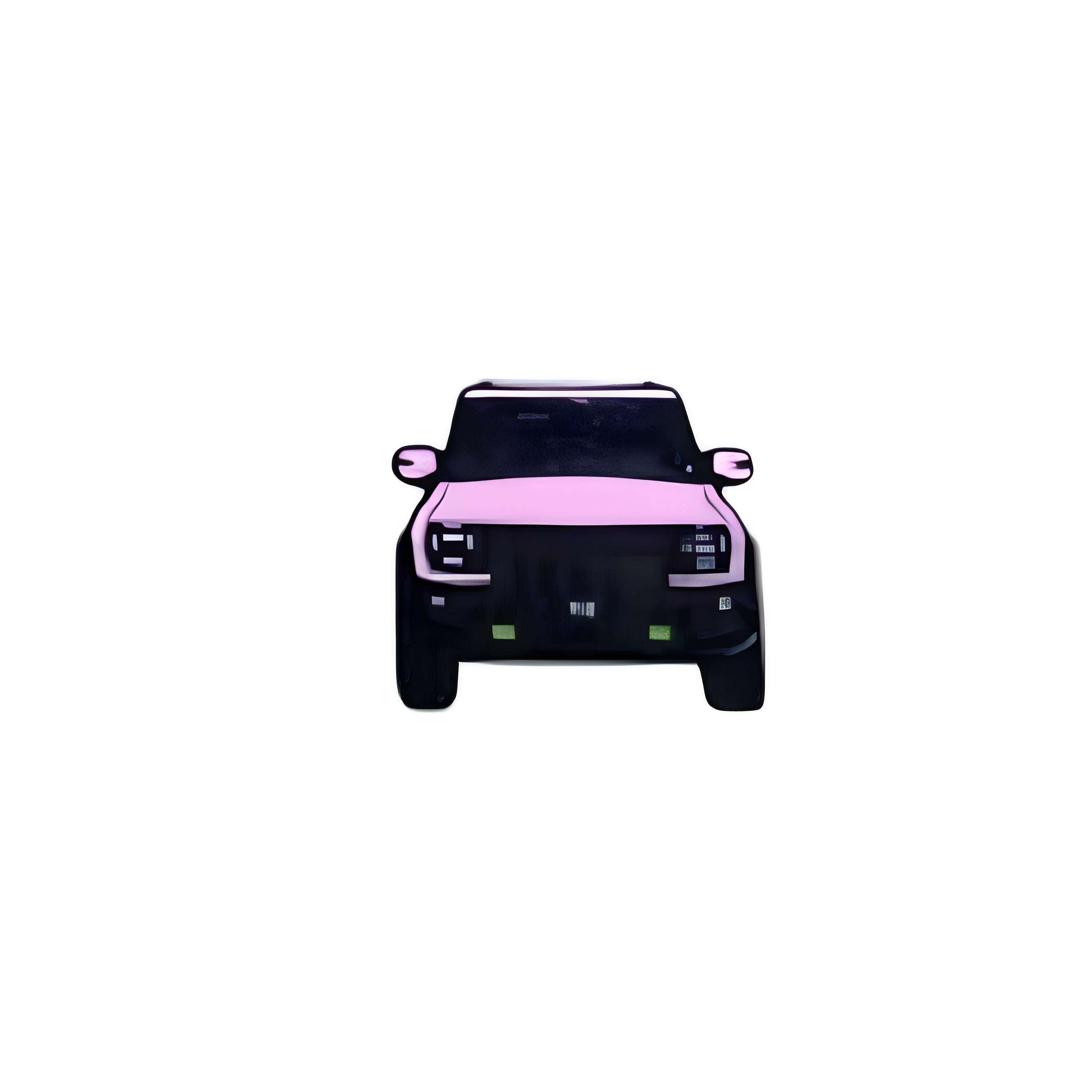 Metal Sticker - pink jetour-t2-