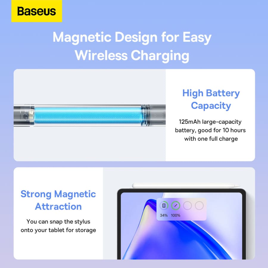 BASEUS Smooth Writing 2 Series iPad Pen Wireless Charging