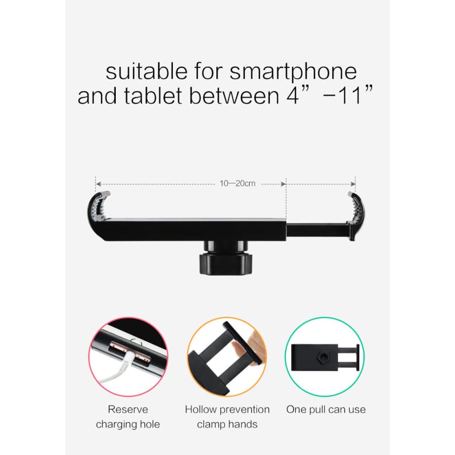 Gadget Store - Adjustable Bedside Lazy Holder for Phone and