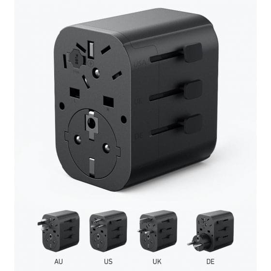 Gadget Store- ANKER 312 Outlet Extender Travel Adapter 30W