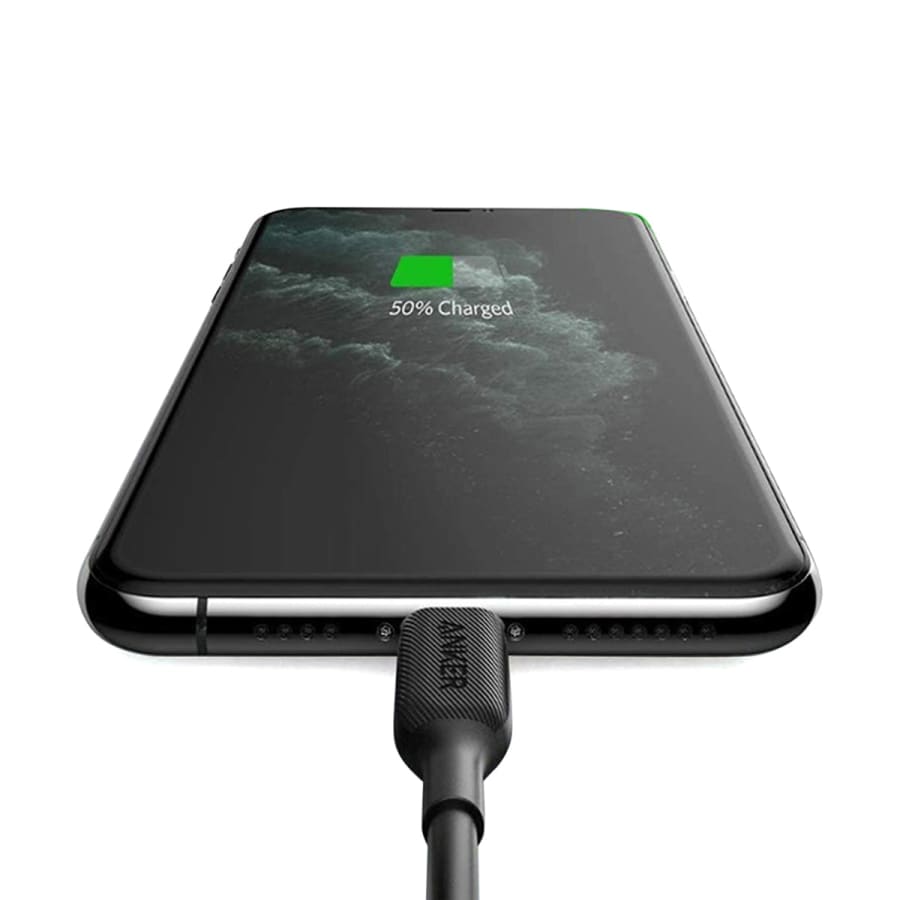 Gadget Store - انكر- شاحن باورلاين 3- تايب سي الى ايفون