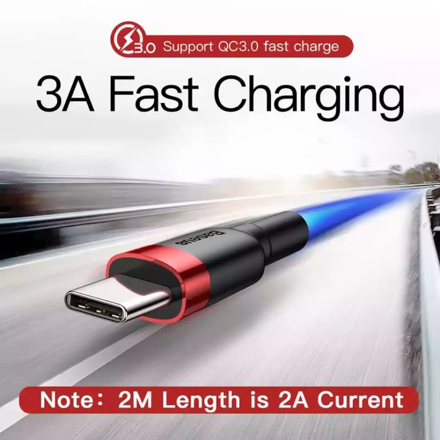 Gadget Store -BASEUS Cafule Series USB to Type-C charger