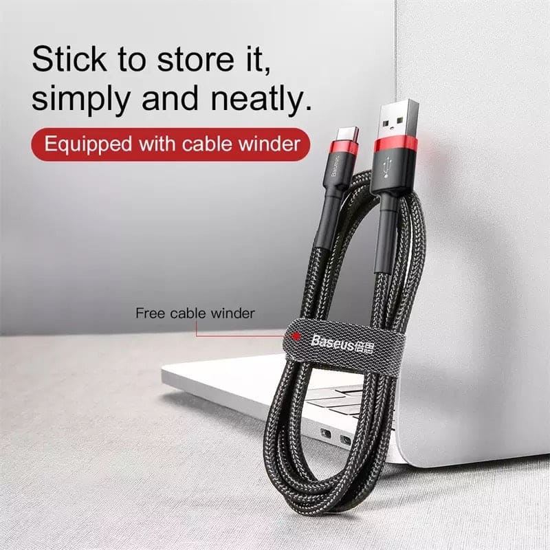 Gadget Store -BASEUS Cafule Series USB to Type-C charger