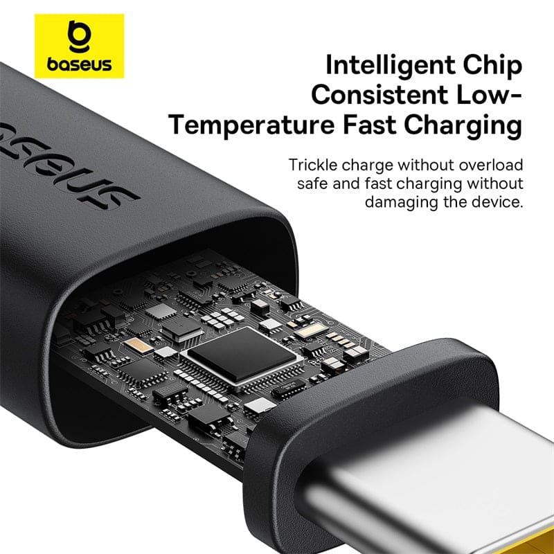 اشترِ كيبل شحن سريع بيزوس دورا سيريز USB الى تايب-سي 60 واط