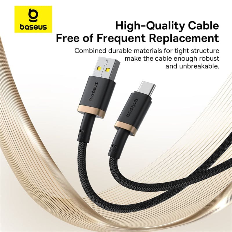 اشترِ كيبل شحن سريع بيزوس دورا سيريز USB الى تايب-سي 60 واط