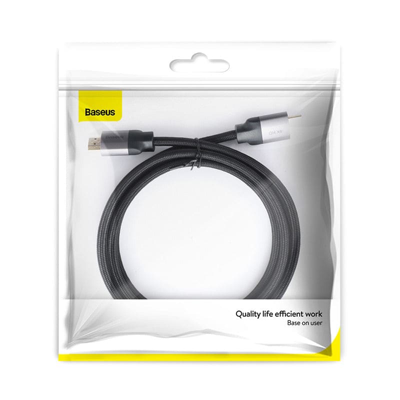 Gadget Store- BASEUS Enjoyment Series 4K HDMI Male To 4K
