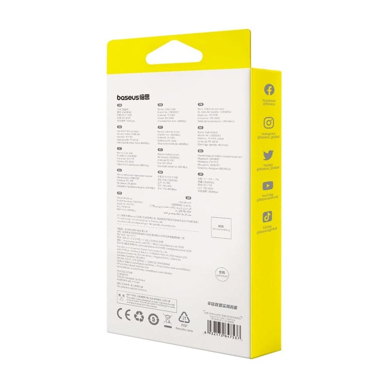 Gadget Store- Baseus Free2Draw Mini Retractable Charging