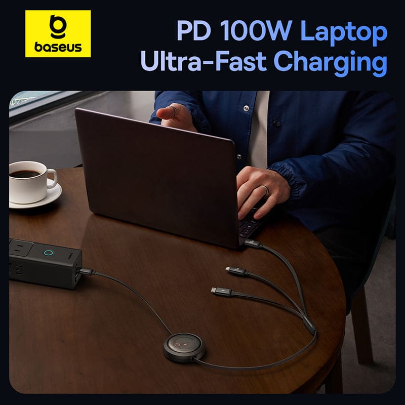 Gadget Store- Baseus Free2Draw Mini Retractable Charging