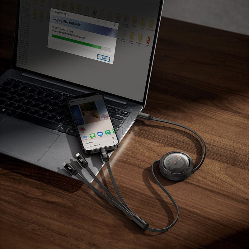 Gadget Store- Baseus Free2Draw Mini Retractable Charging
