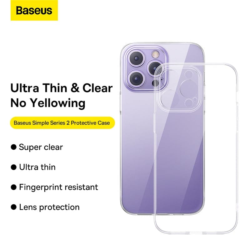 Gadget Store- BASEUS Simple Series 2 Transparent Cover