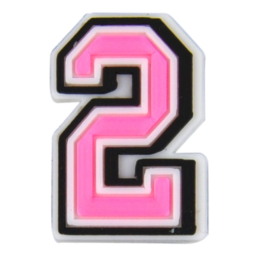 Gadget Store- Crocs Charms Jibbitz- Pink Letters and Numbers