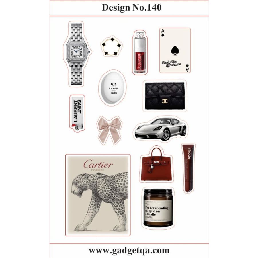 اشترِ ملصقات 2 للتخصيص والتزيين في قطر - Design No. 140