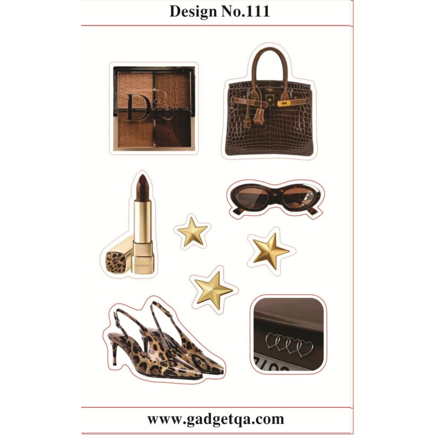 اشترِ ملصقات 2 للتخصيص والتزيين في قطر - Design No. 111