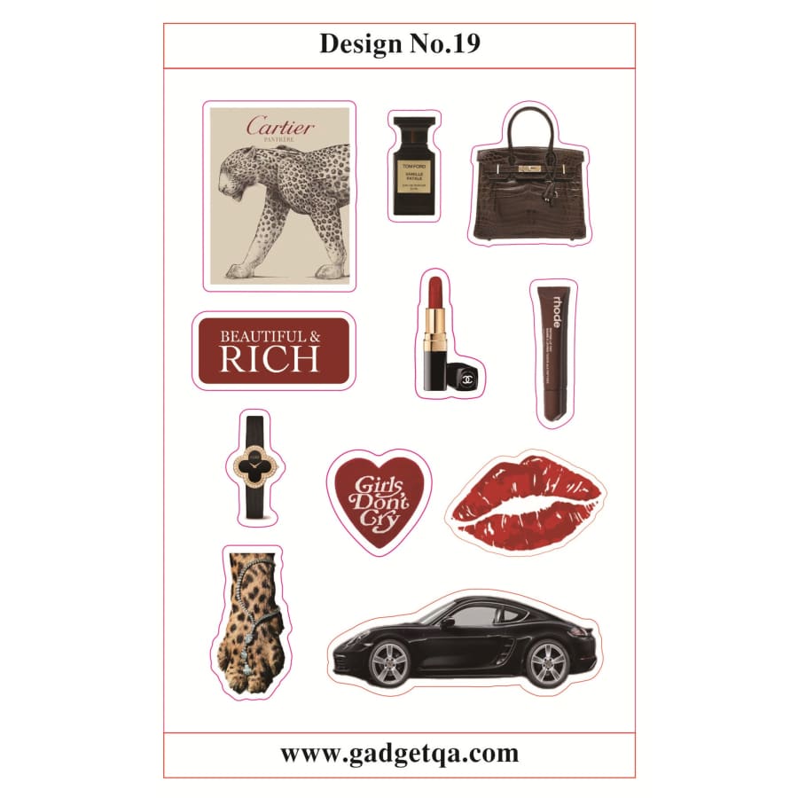 ملصقات ديكورية عالية الجودة - مقاومة للماء ومتينة | تسوق