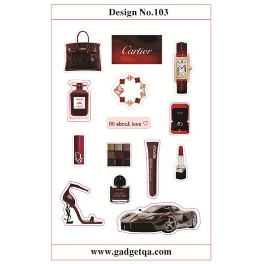 اشترِ ملصقات 2 للتخصيص والتزيين في قطر - Design No. 103