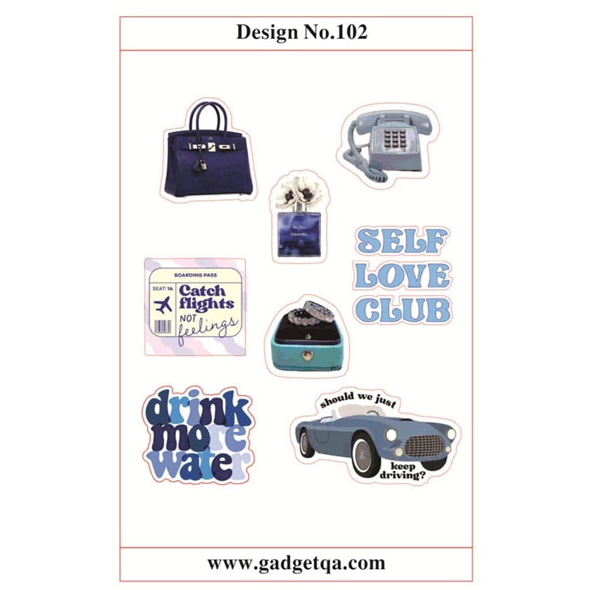 اشترِ ملصقات 2 للتخصيص والتزيين في قطر - Design No. 102