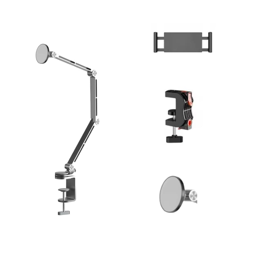 حاملة جوال وآيباد مريحة مع ذراع مرن – مثالي للاستخدام بدون