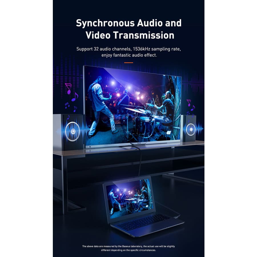 Gadget Store - شاحن 4K HDMI الى 4K HDMI BASEUS